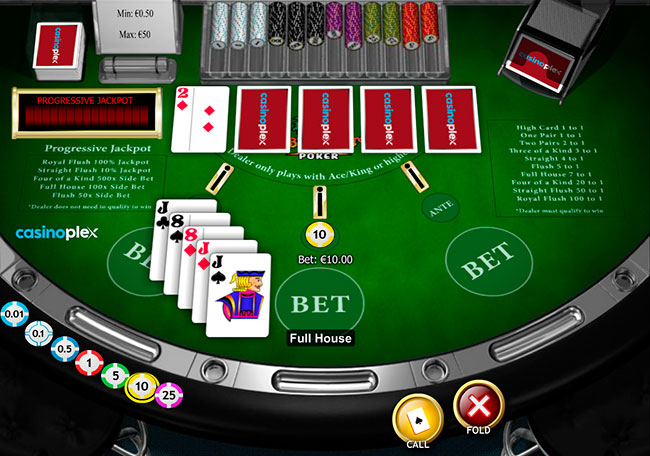 Карибский покер от Playtech